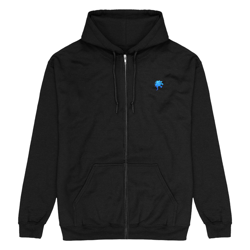 Calling Hand Zip Hoodie Beast in Black Official Store