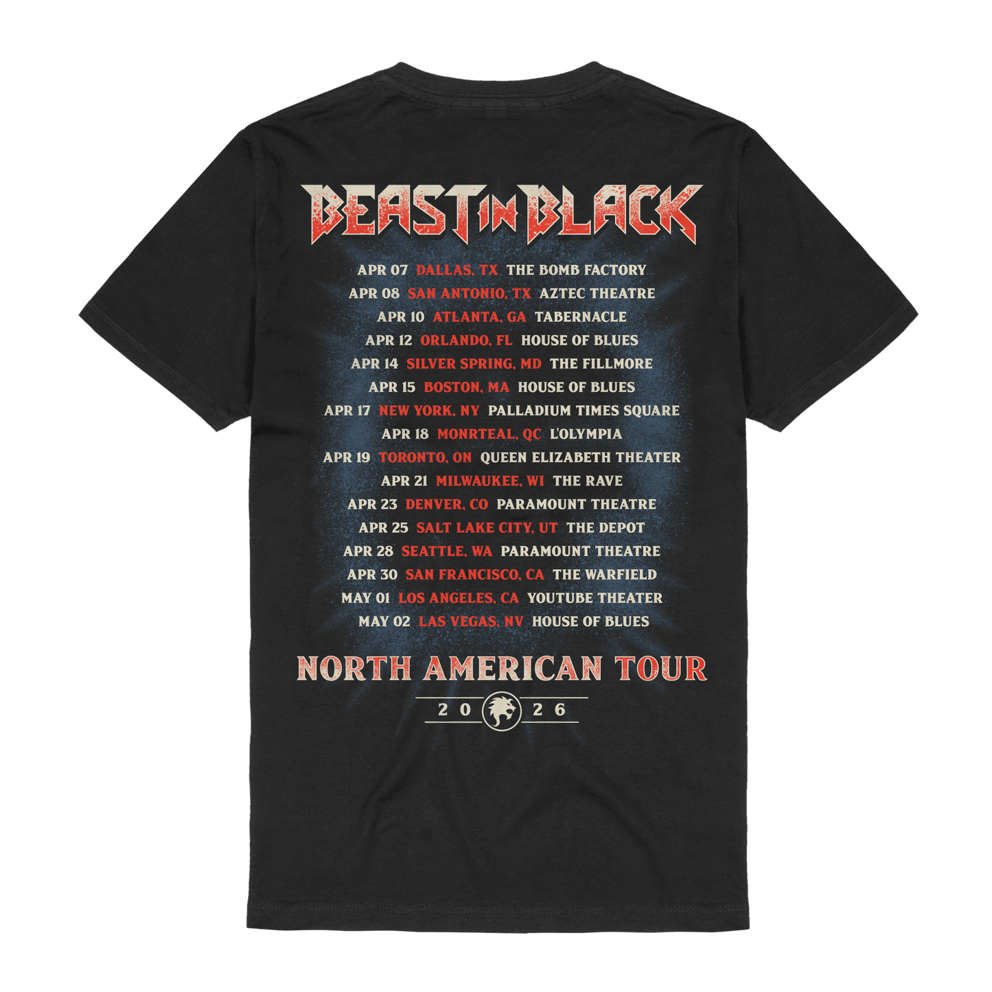 North American Tour 2026 Shirt